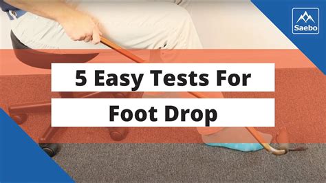 tests for foot drop|how to evaluate foot drop.